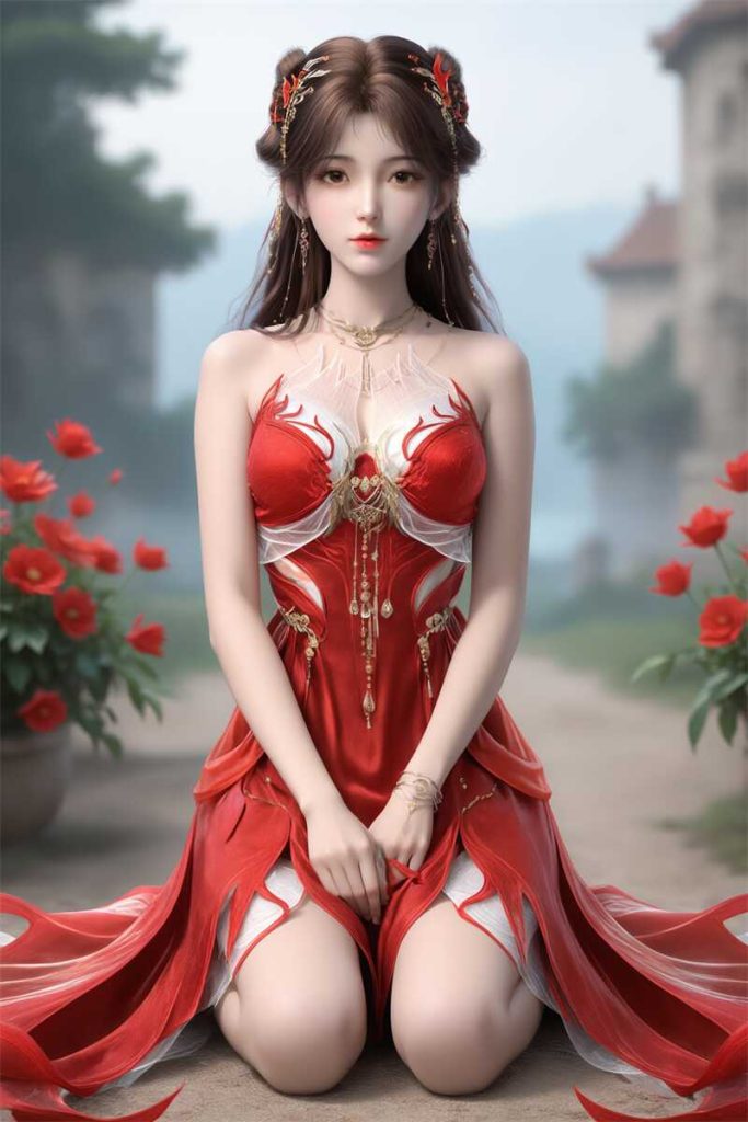 [第714期] [完美世界] [火灵儿 · 火女系列] AI国漫 性感女神 [158P]-AI国漫分享