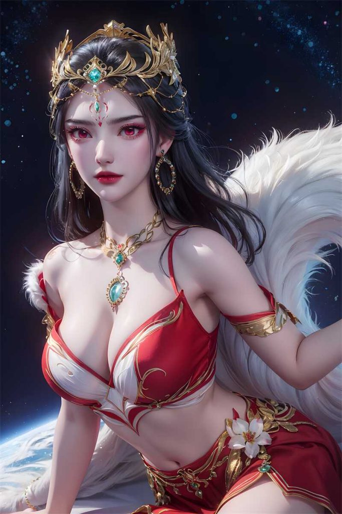 图片[3]-[第689期] [仙逆] [红蝶 · 古风系列] AI国漫 性感女神 [63P]-AI国漫分享