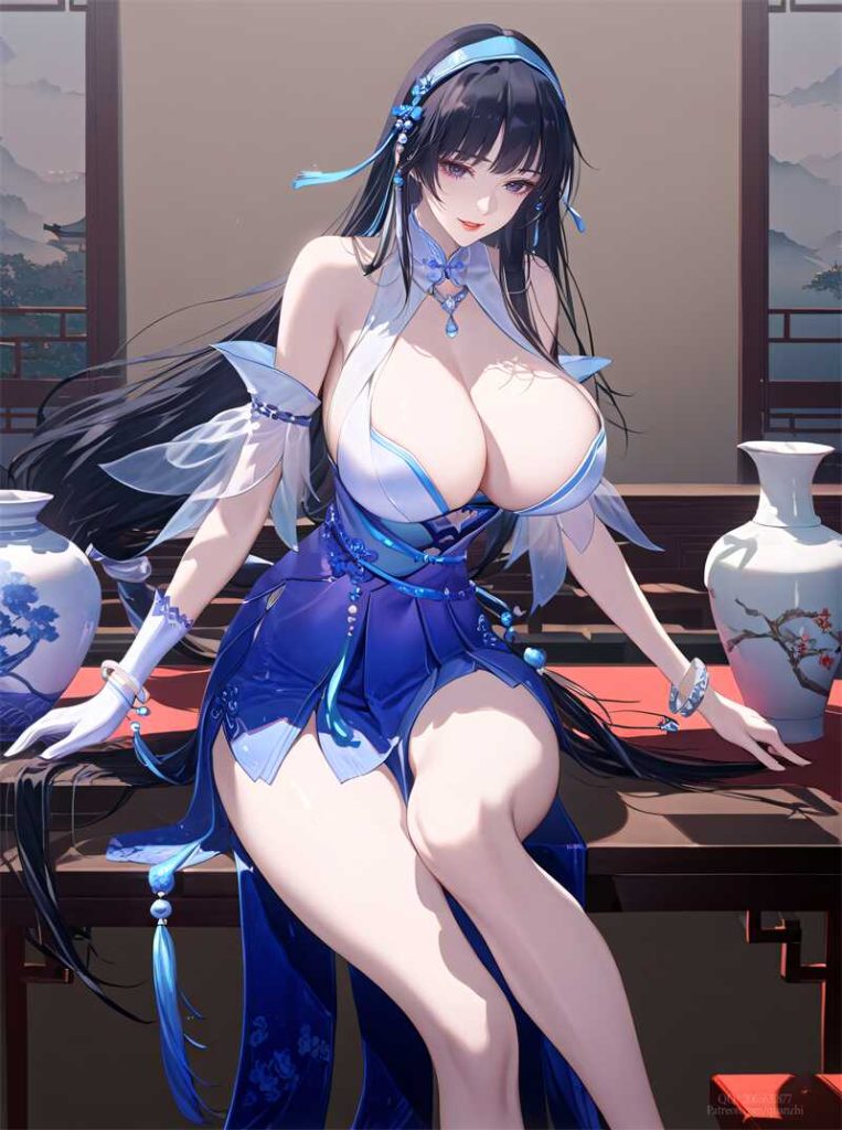 图片[2]-[第482期] [王者荣耀] [西施 · 系列一] AI国漫 [60P]-AI国漫分享