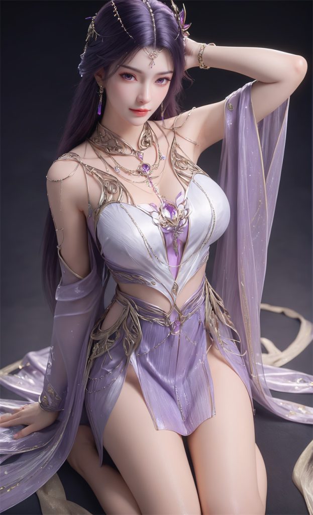 图片[2]-[第705期] [完美世界] [云曦 · 女神系列] AI国漫 性感女神 [300P]-AI国漫分享