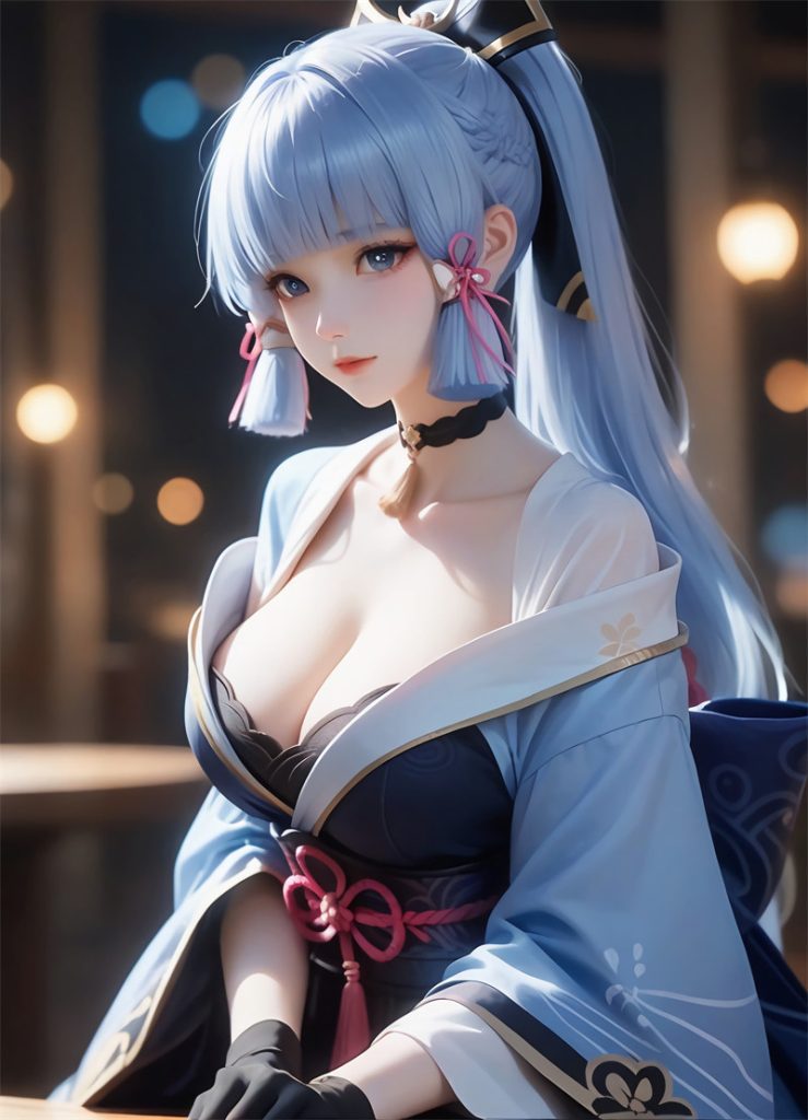 [第143期] [原神] [神里绫华 · 系列一] 涩涩 [108P]-AI国漫分享