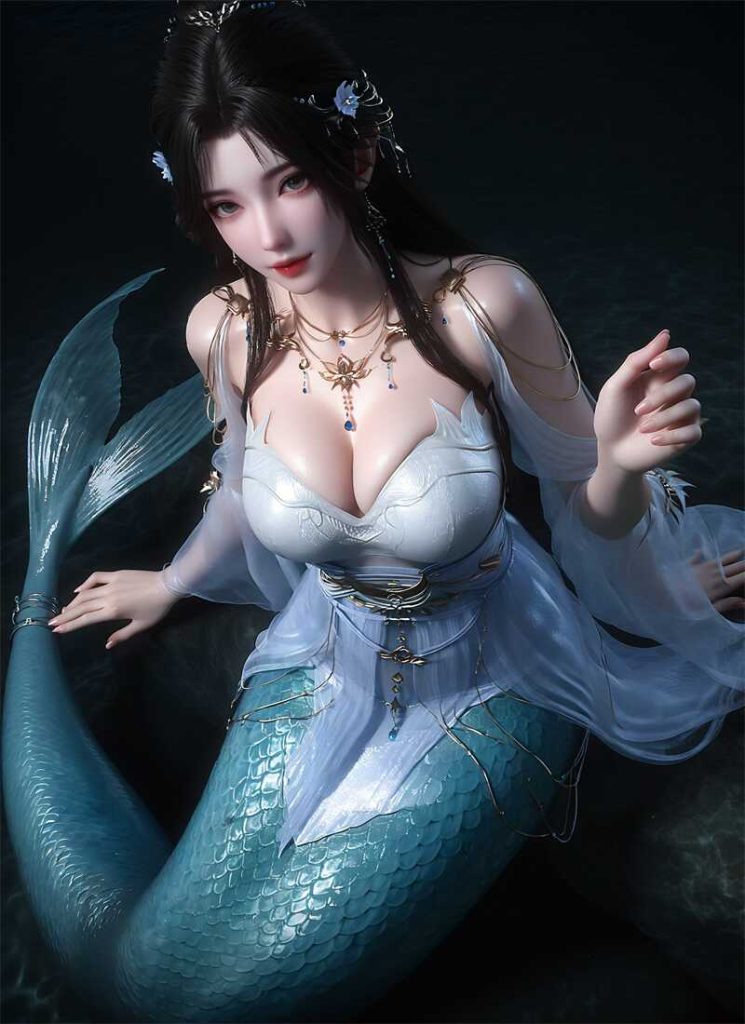 图片[4]-[第186期] [美人鱼] [美人鱼 · 系列一] 涩涩 [119P]-AI国漫分享