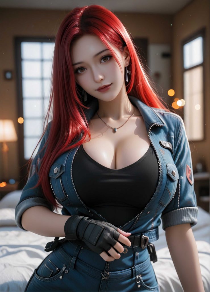 图片[2]-[灵笼-红发杰西卡瑟瑟高清系列一][112图][第二季328画]-AI国漫分享