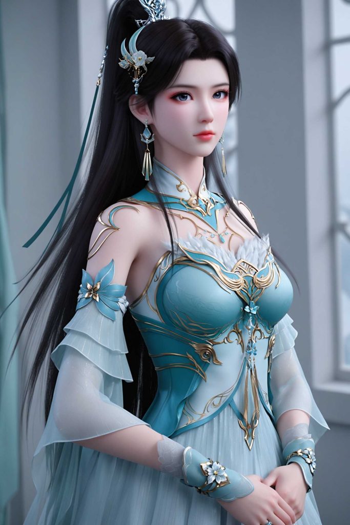 [AI绘画][斗破苍穹-萧薰儿高清系列十一][177图][第二季154画]-AI国漫分享