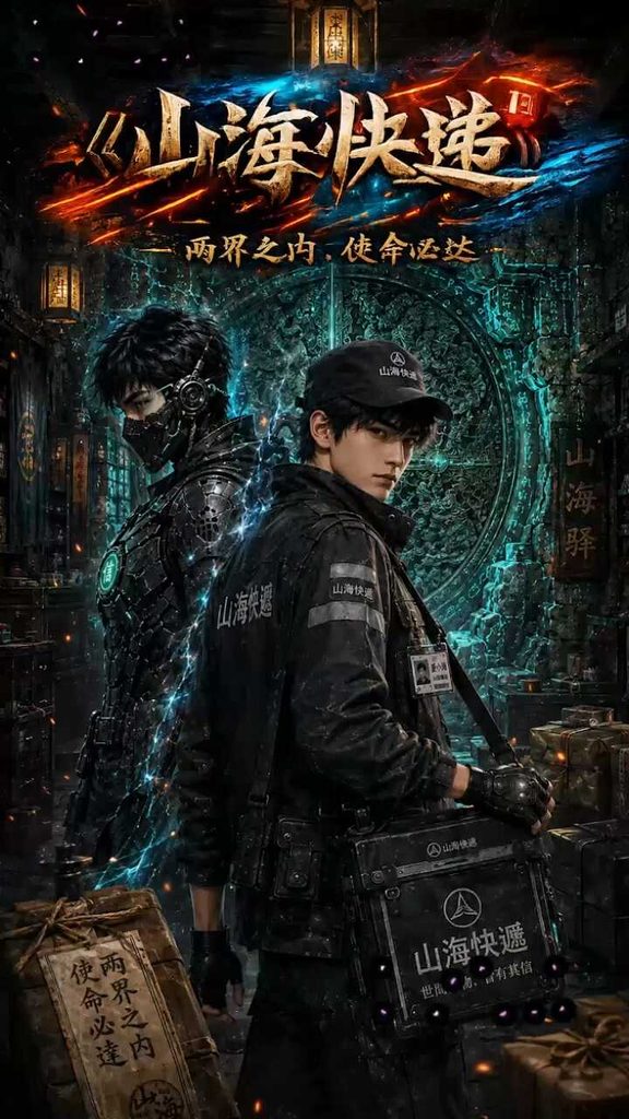 [AI短剧系列][《山海快递》1-6集-中文剧情]-AI国漫分享